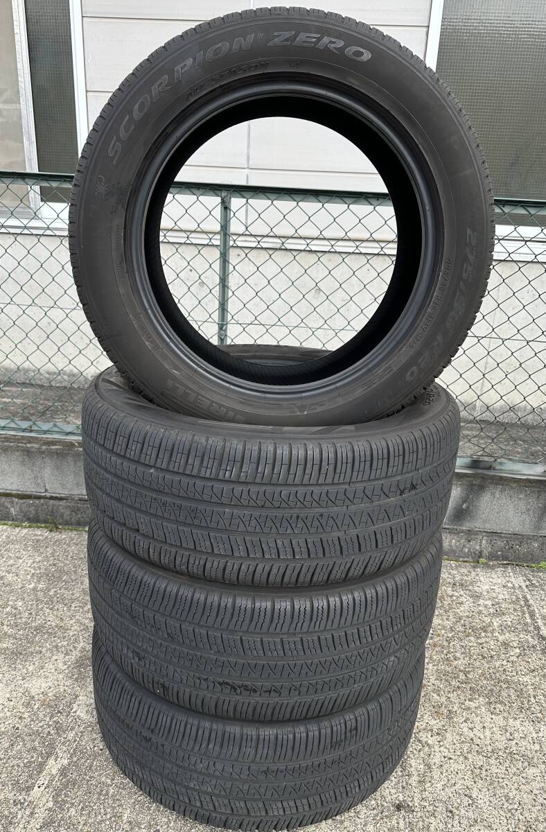 PIRELLI (ピレリ)SCORPION ZERO 275/50 20インチ　オールシーズンタイヤ４本セット_画像1