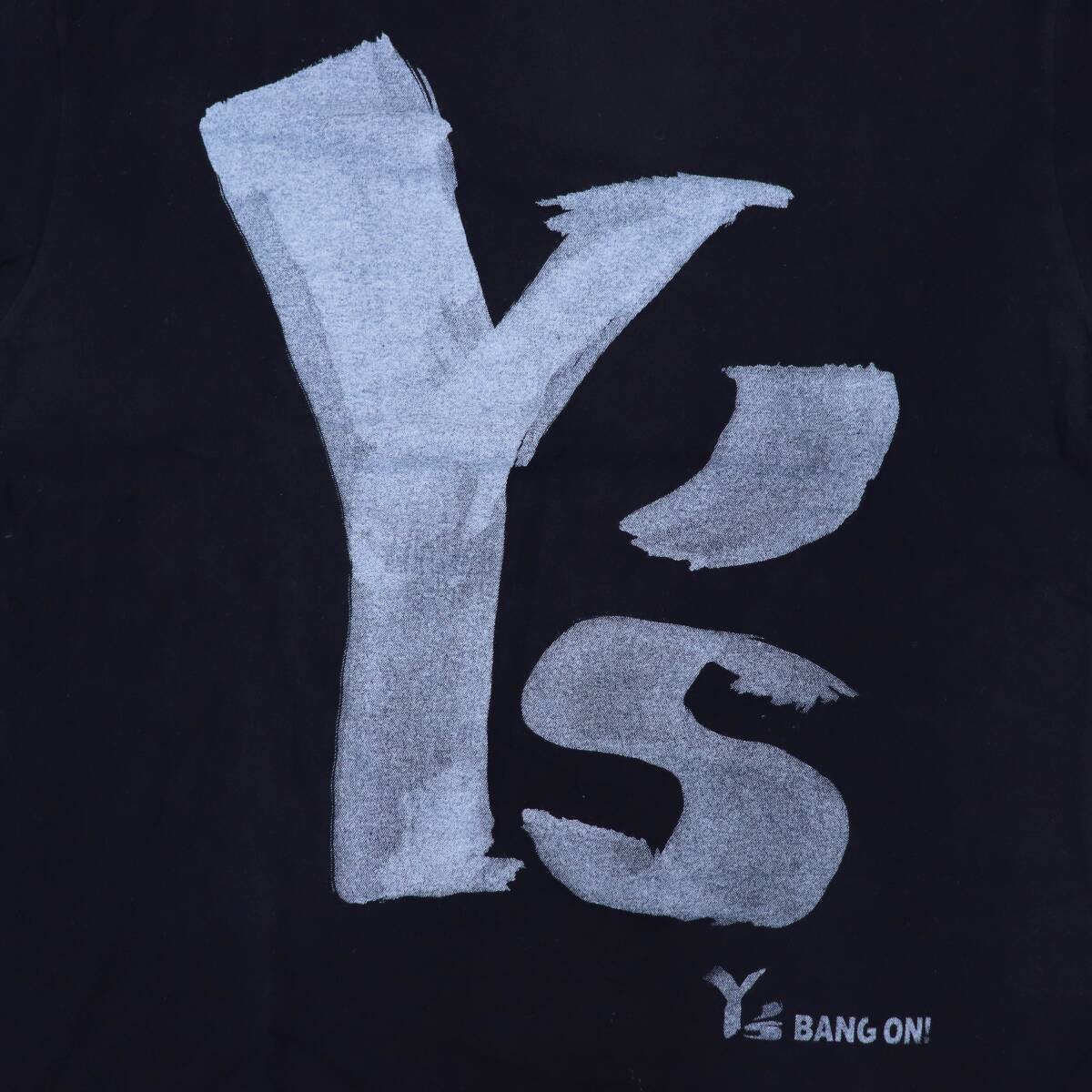 Y's BANG ON! 久米繊維 半袖Tシャツ 2 コットン BLK YA-T32-052_画像6