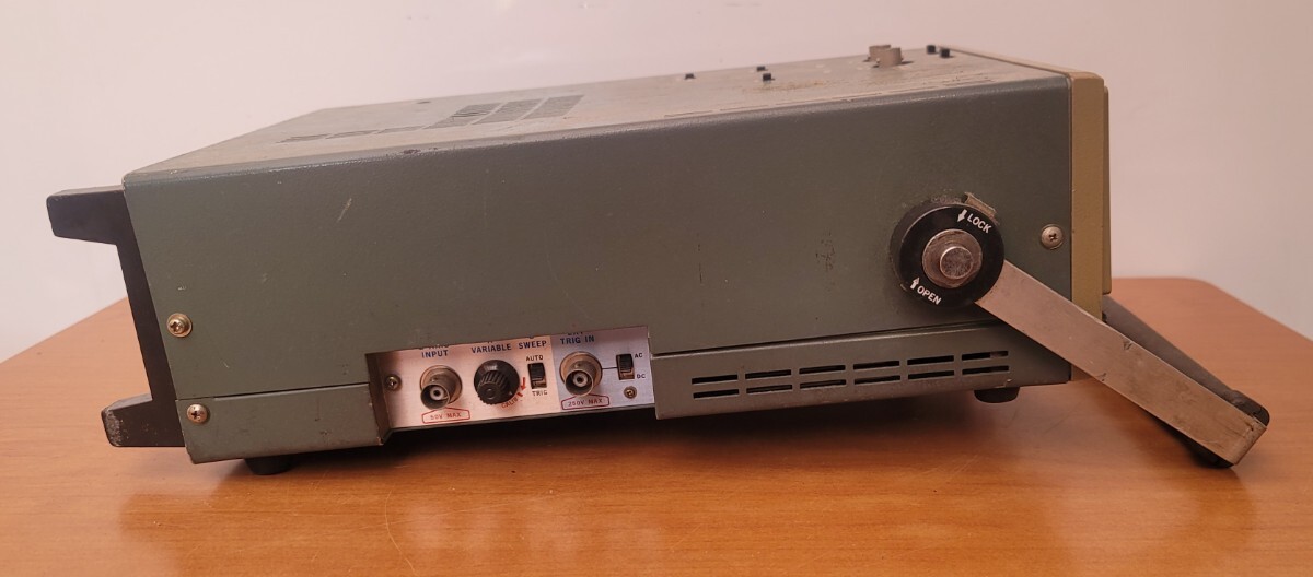 岩通 SS-3510 50MHz 2ch 小型アナログ オシロスコープ シンクロスコープ DC-50MHz 岩崎通信機 IWATSU 当時物 保管品の画像5