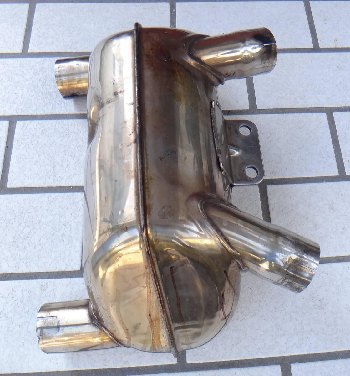  Moto Guzzi original exhaust pipe?( drum, chamber, exhaust system muffler no parts ) Moto Guzzi moto guzzi present condition sale C3705 78 1015 89 235 0005 00