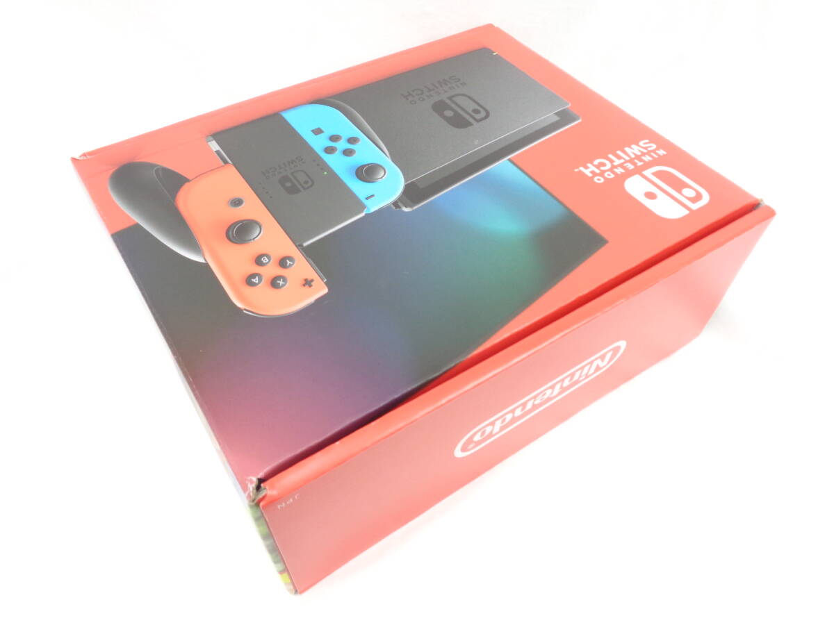 ★新品同等品 美品 Nintendo Switch 任天堂 ニンテンドースイッチ本体 ネオン HAD-S-KABAH 2024.2.16購入☆彡_画像7