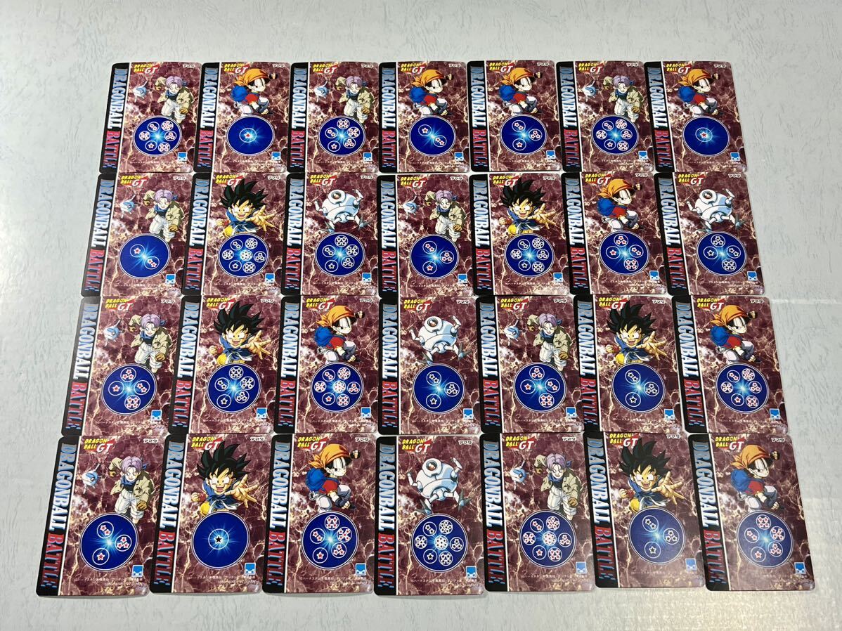 ドラゴンボール カードダス アマダPPカード GT1 ノーマル 全28種 セミコンプ_画像4