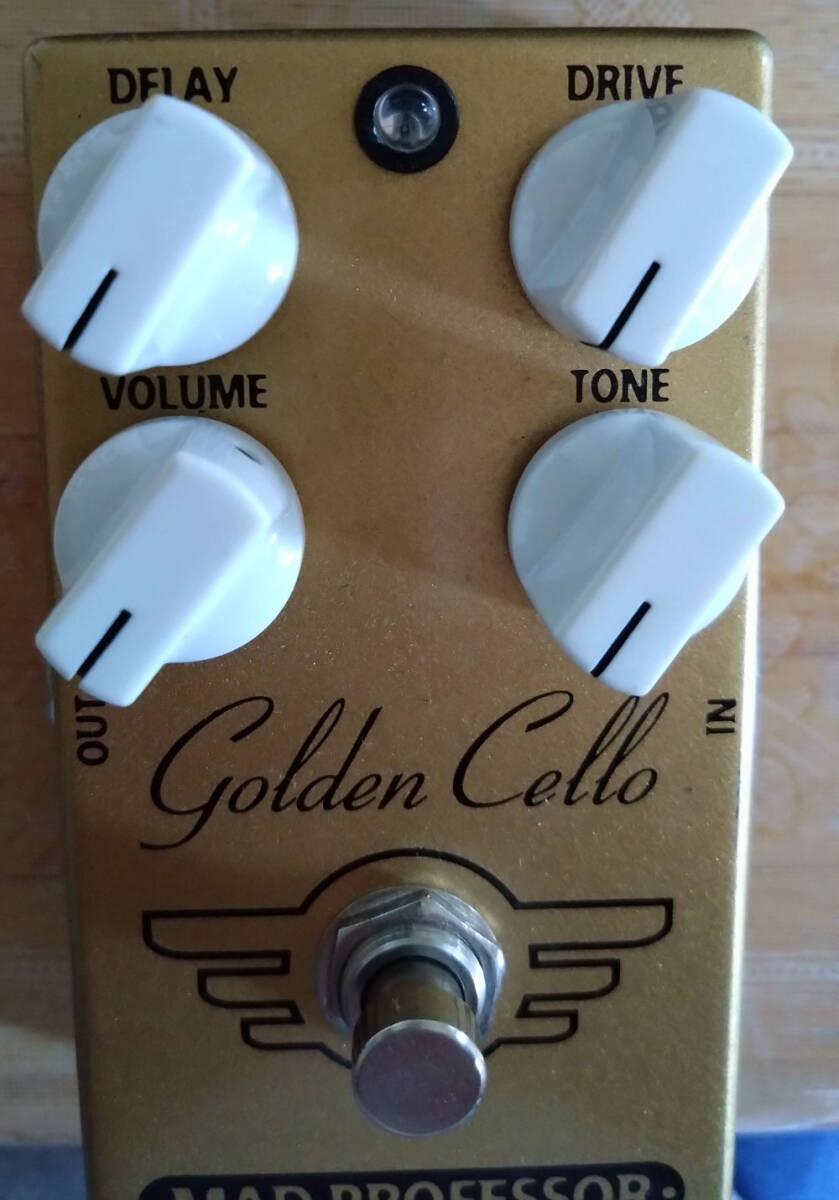 MAD PROFESSOR Golden Cello ゴールデンチェロ　生産終了品　箱付　Eric Johnson_画像2