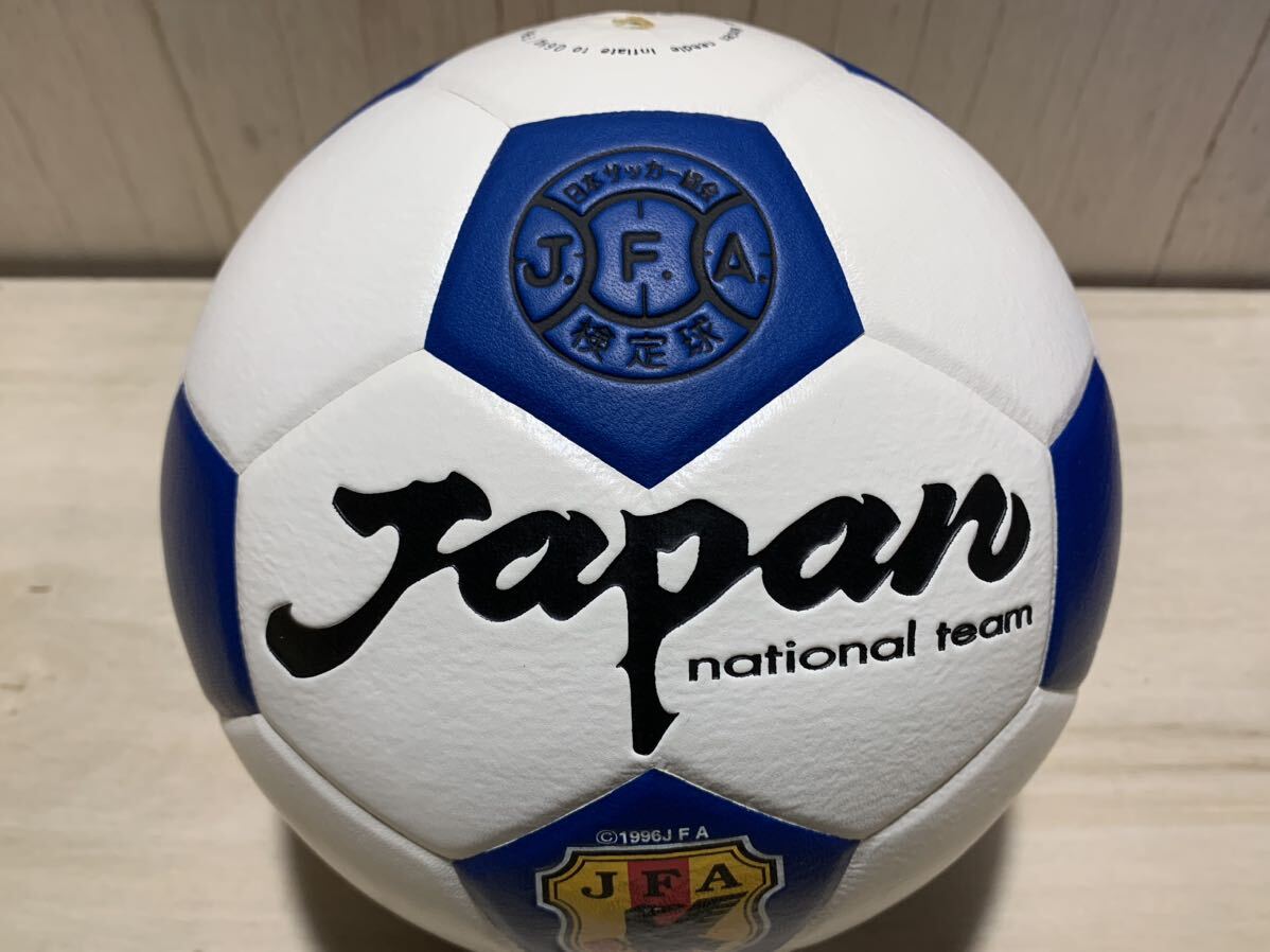 未使用　molten　モルテン　1996 JFA　日本代表　サッカーボール　5号　FF576　検定球　キリン　KIRIN_画像3