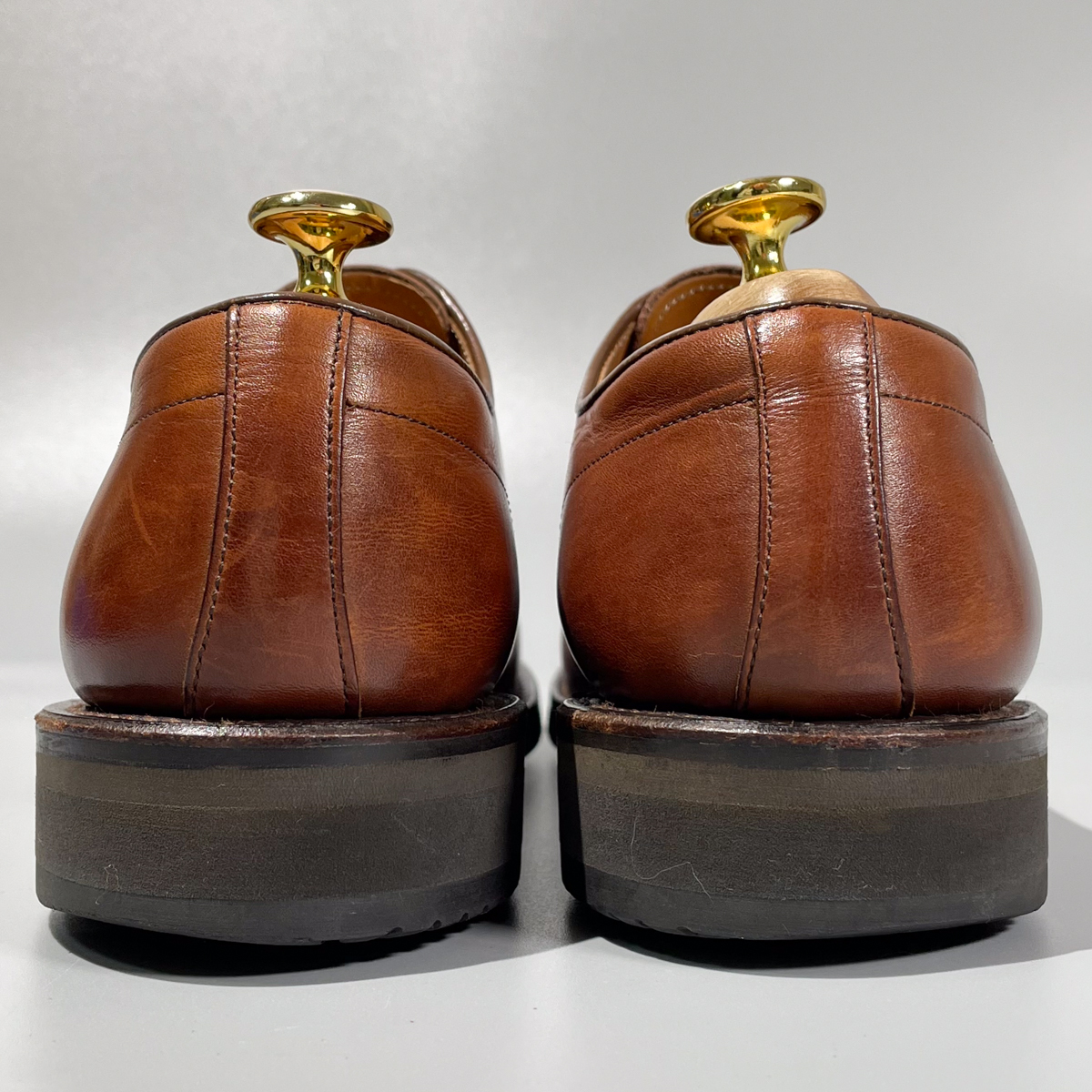 即決 REGAL リーガル Uチップ 外羽根式 ブラウン 茶色 メンズ 本革 レザー 革靴 25cm ビジネスシューズ 紳士靴 フォーマル A1896_画像4