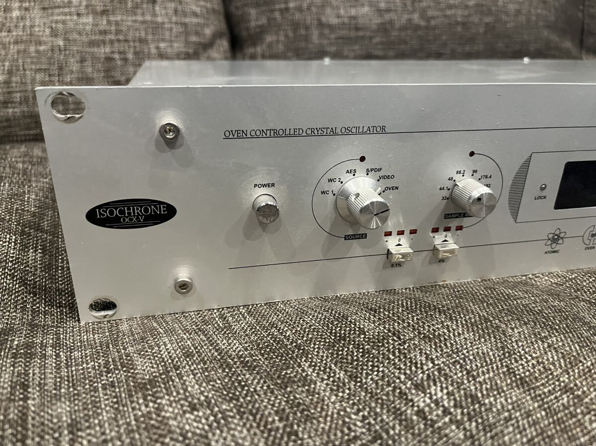 Antelope Audio Isochrone OCX-V アンテロープ　マスタークロック　クロックジェネレーター_画像2