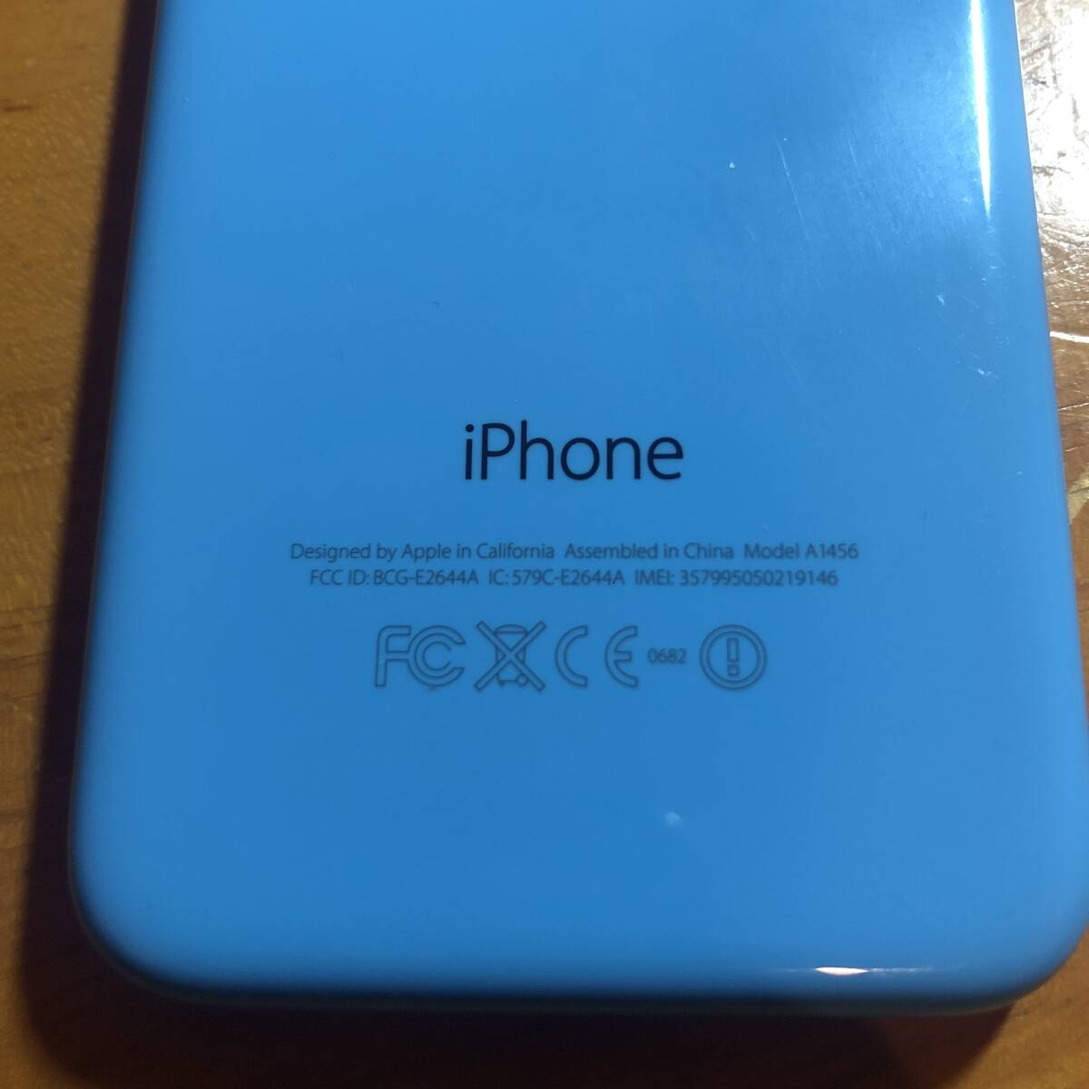 動作品 Apple iPhone 5c 32GB A1456 Docomo ドコモ ブルー / 5 5s 6 6s 7 8 11 12 13 plus se 16gb 64gb 128gb アンロック unlook sim シム_画像10