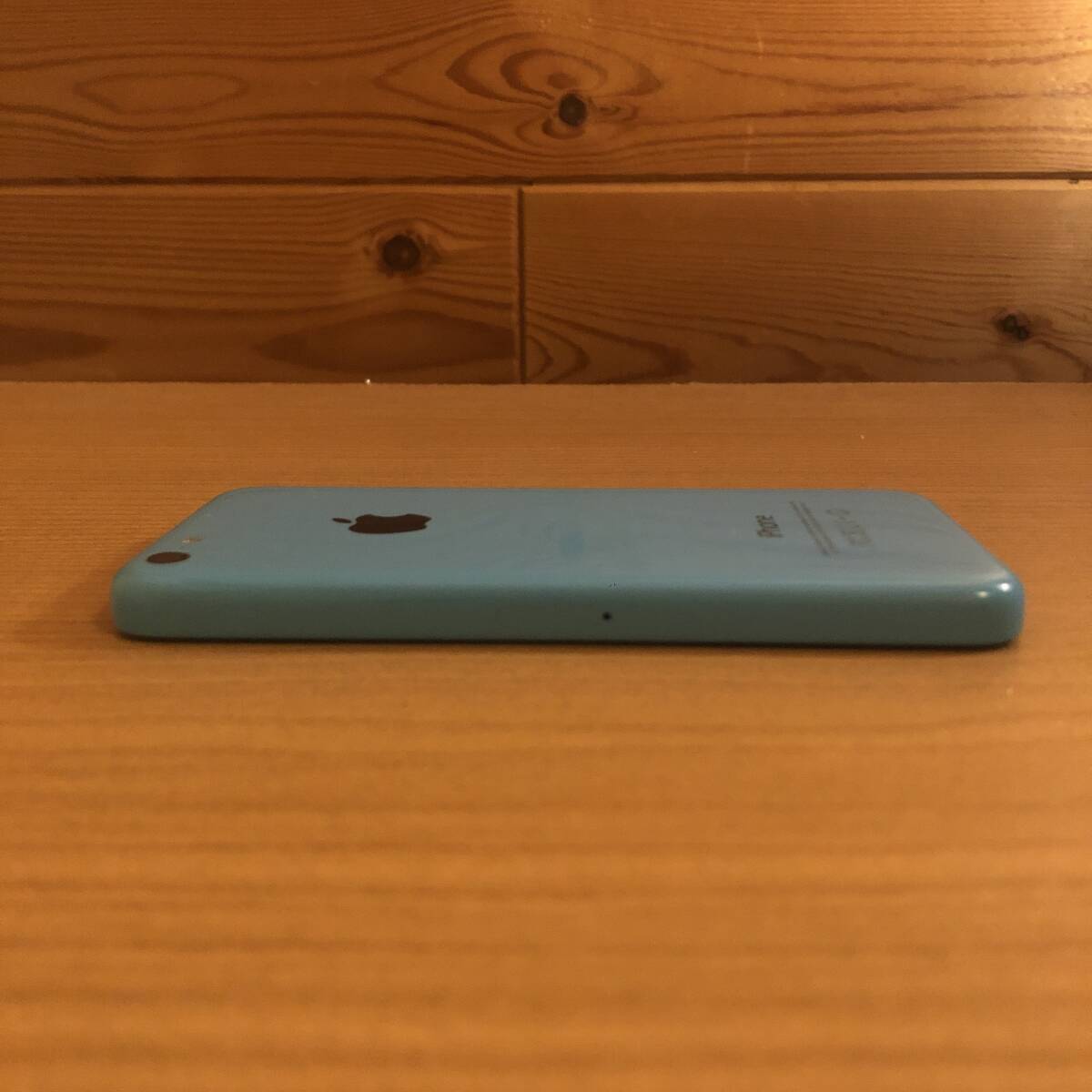 動作品 Apple iPhone 5c 32GB A1456 Docomo ドコモ ブルー / 5 5s 6 6s 7 8 11 12 13 plus se 16gb 64gb 128gb アンロック unlook sim シム_画像6