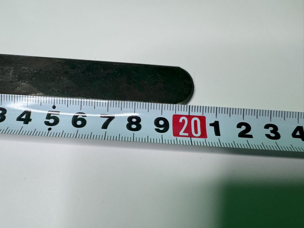 源音丸 小刀 全長約20cm 鞘付 和式ナイフ 大工工具 a201の画像6