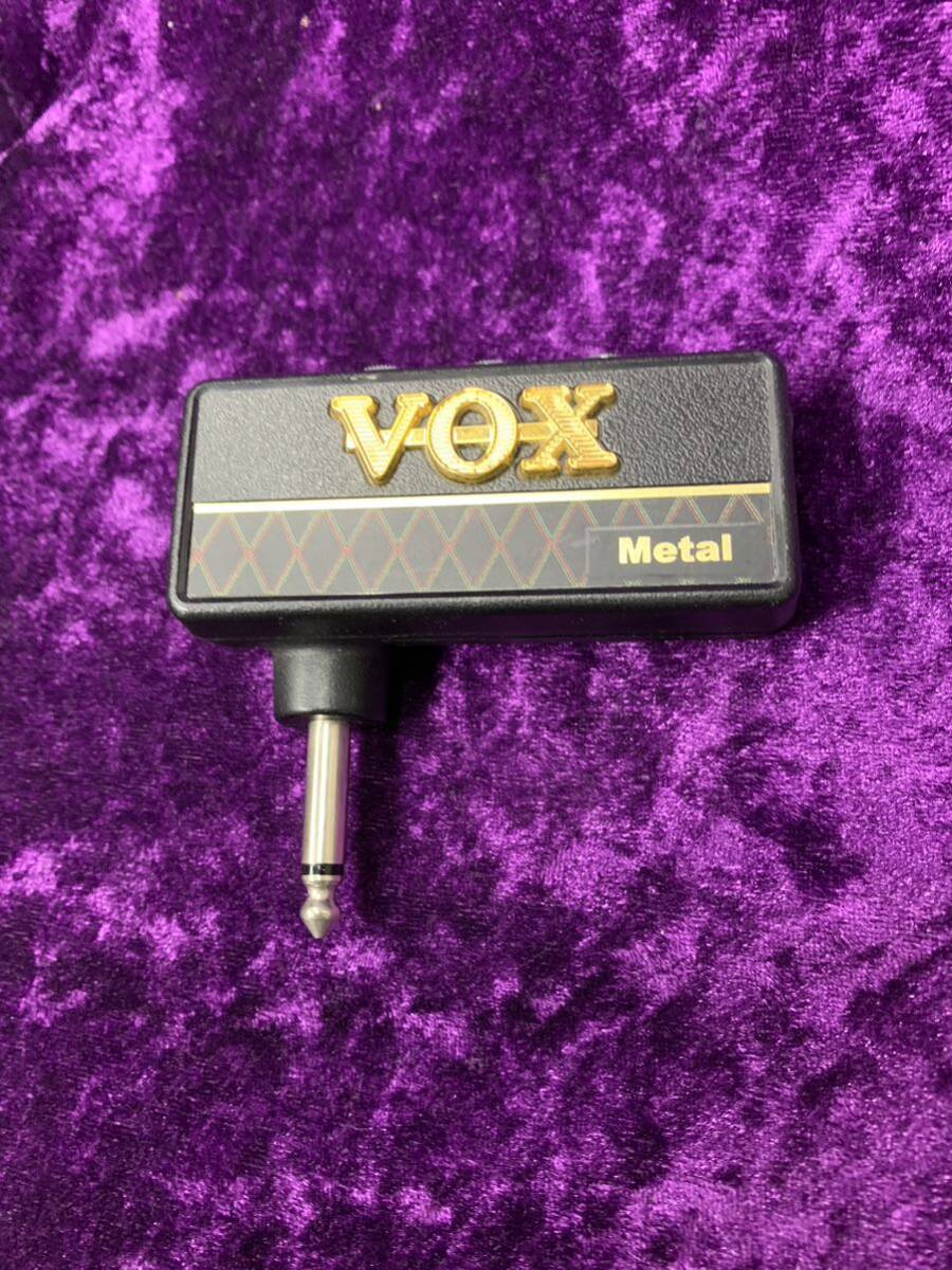 VOX amPlug Metal ヘッドフォンアンプ アンプラグ エレキギター用_画像1