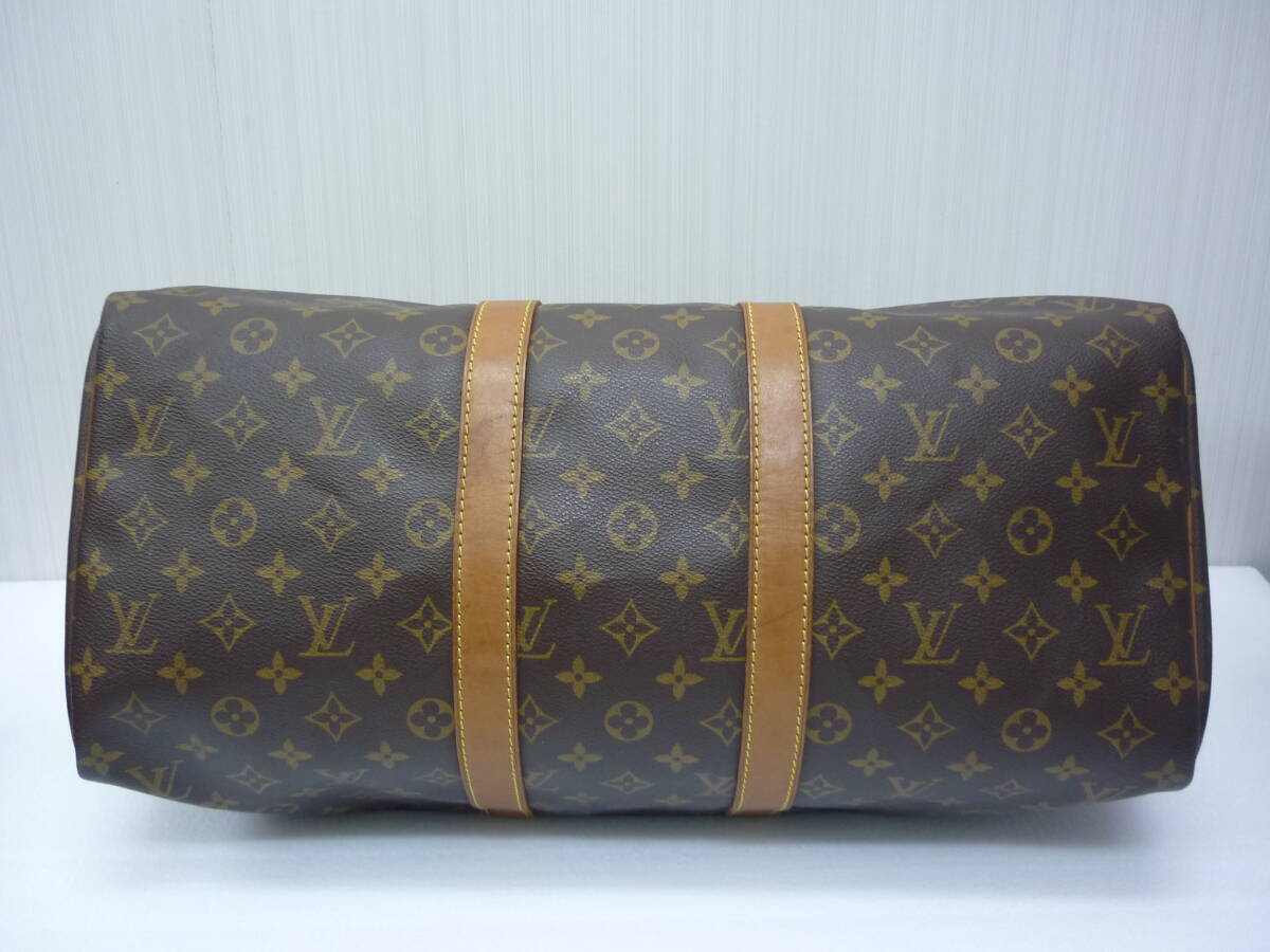 1円～ LOUIS VUITTON ルイ・ヴィトン モノグラム ボストンドバッグ M41428 キーポル 45_画像3