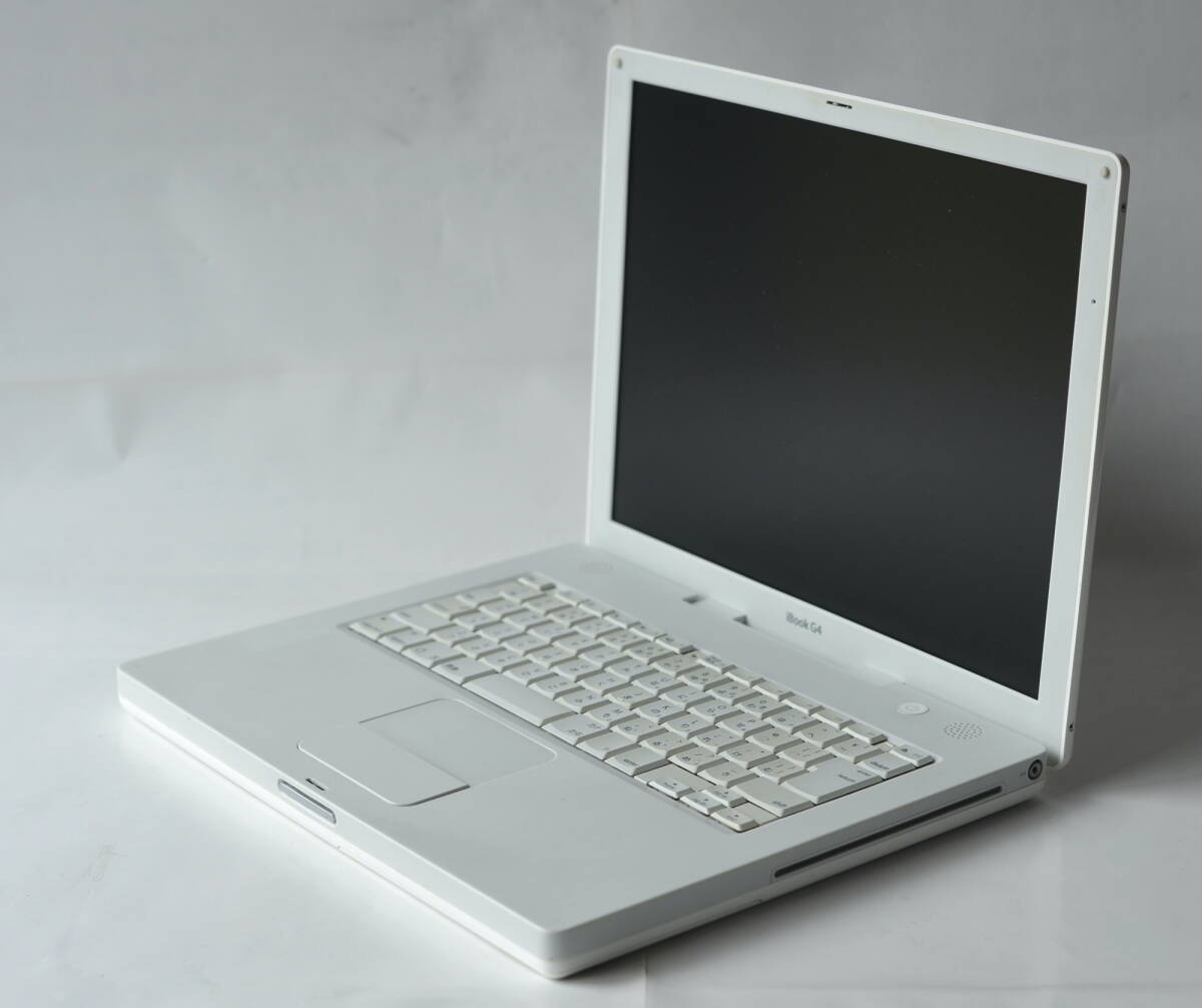 iBook G4 14inch 1.07GHz 768MB/56GB/AM/SD прекрасный OSX10.4.11&0S9.2.2 classic окружающая среда 