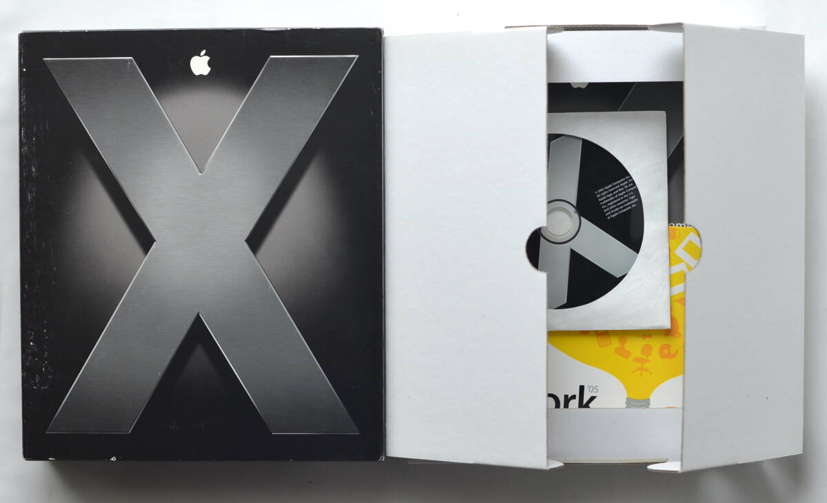 Mac OS X10.4 Tiger 正規販売 初版 フルインストール DVD 箱入り + 0SX10.4.11Combo Updata/0S9.2.2 Classic /QT7.6 の画像5