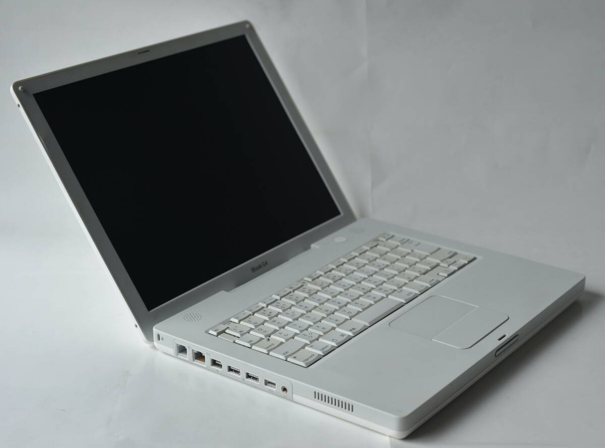 iBook G4 14inch 1.07GHz 768MB/56GB/AM/SD прекрасный OSX10.4.11&0S9.2.2 classic окружающая среда 