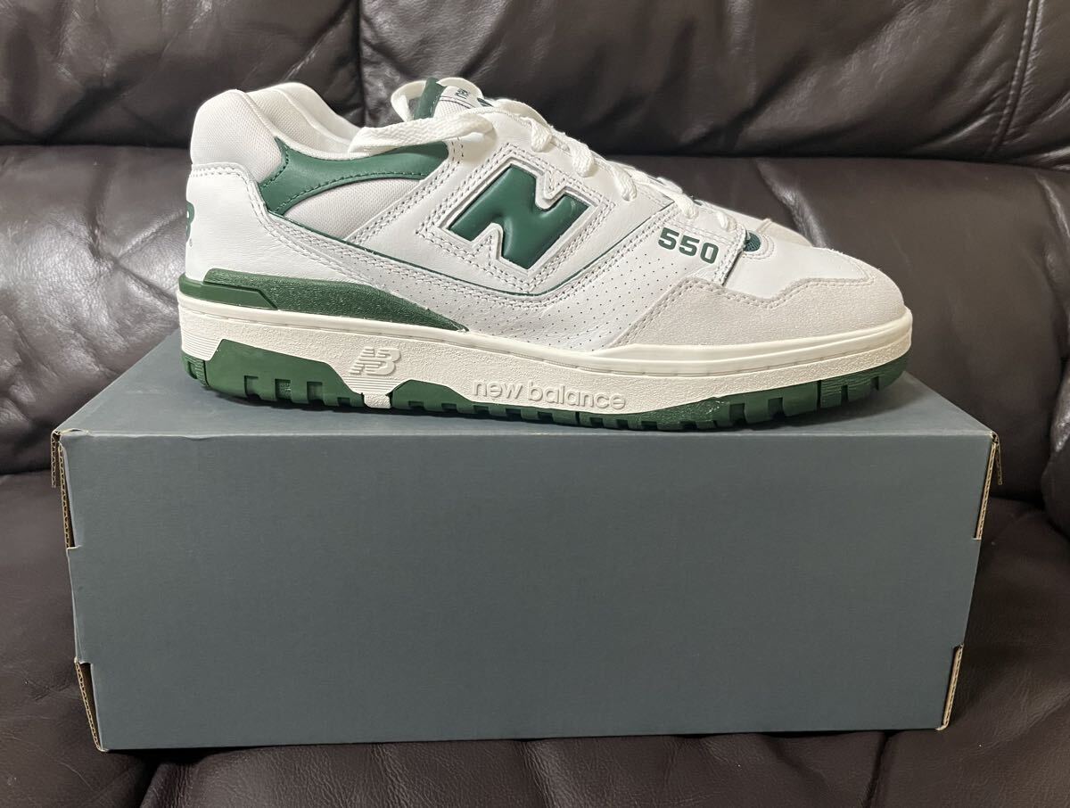 New Balance ニューバランス BB550 WT1 27.5 D green グリーン　未使用品