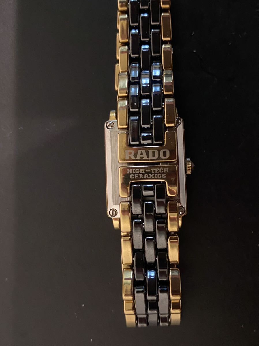 RADO CERAMIC AND RADO Womens GOLD の画像4