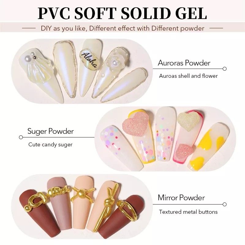 粘土ジェル   BORN PRETTY  PVC soft Solid Gel