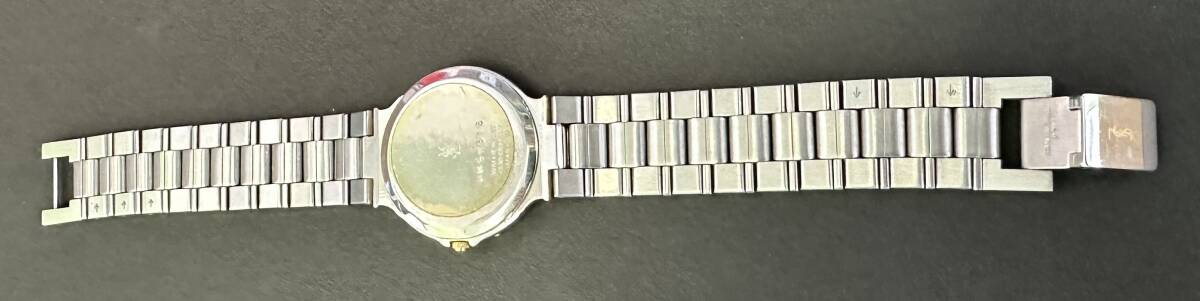 【中古/保管品】サンローラン 腕時計 4630-E63441Y クオーツ ホワイト文字盤 ステンレススチール レディース SAINT LAURENTの画像3