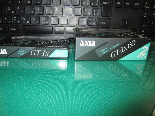 AXIA/GT-Ix セットテープ６０分 3本セット 未使用_画像2