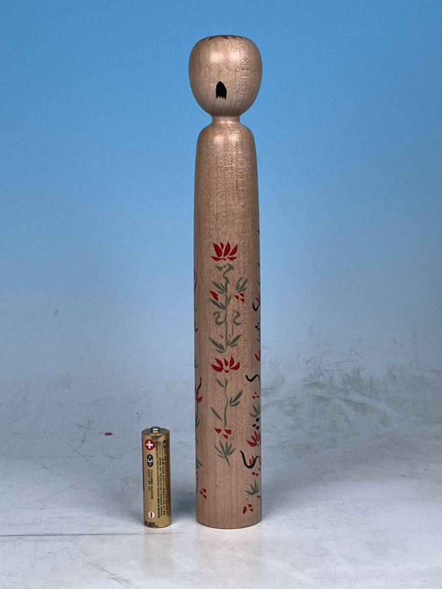  традиция kokeshi три весна документ самец (079)