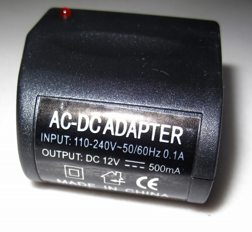 *AC-DC ADAPTER OUT DC 12V