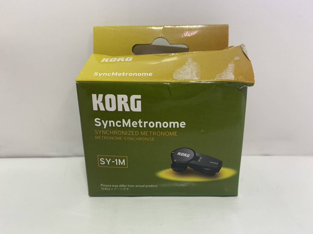 KORG SyncMetronome SY-1M ケース付き テンポ同期 イヤホン型メトロノーム _画像1