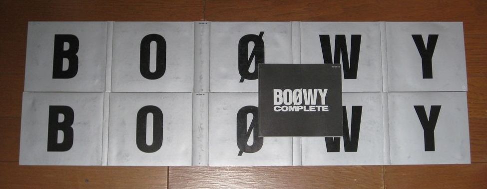 限定生産！BOOWY（氷室京介・布袋寅泰・高橋まこと・松井常松）・10CD・「COMPLETE」の画像4