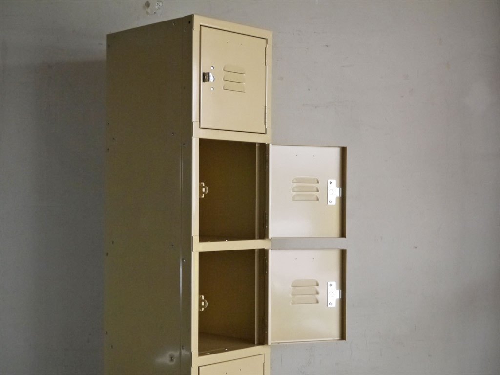 #li on LYON steel запирающийся шкафчик 5-TIER LOCKER LOUVER жалюзи cut 5 уровень P.F.S Pacific фурнитура сервис обращение 