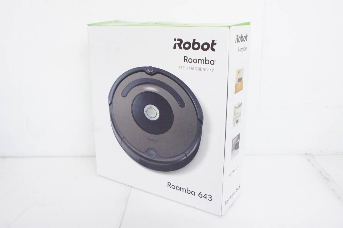 未使用 iROBOT アイロボット Roomba ルンバ 643 ロボット掃除機_画像1