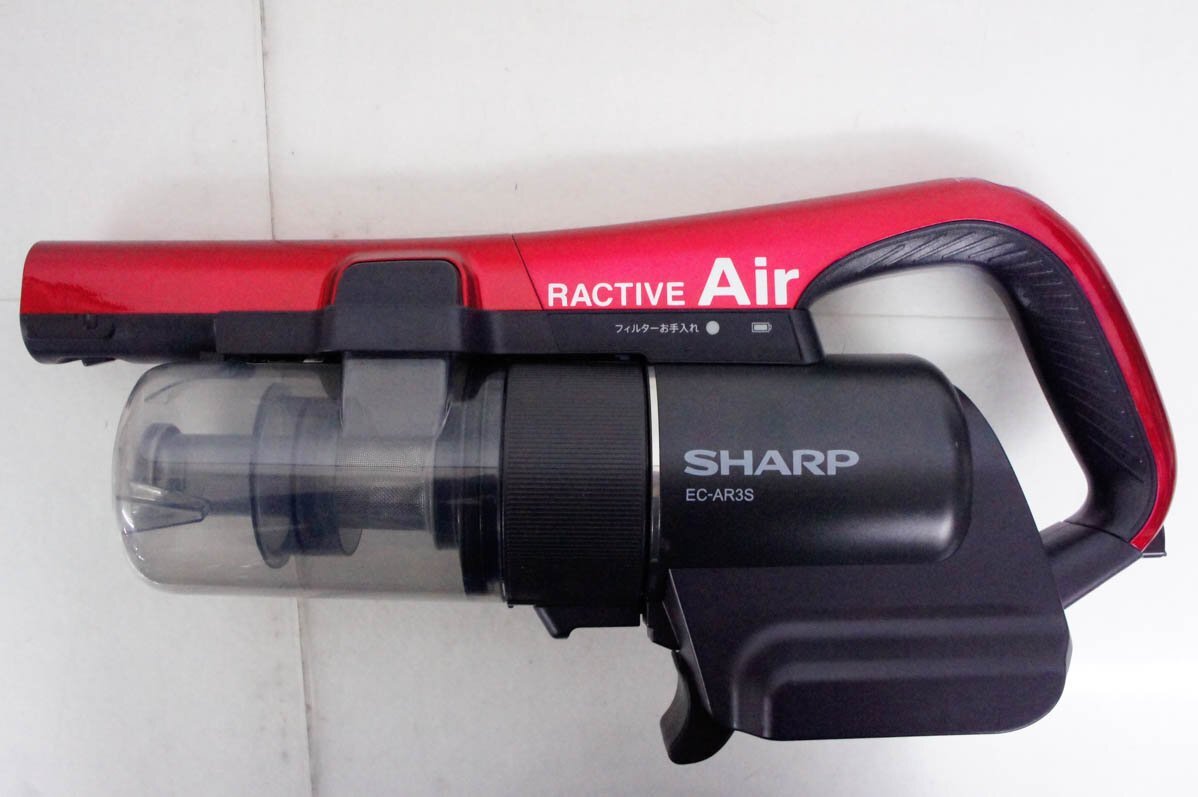 SHARP シャープ 充電式コードレス掃除機 RACTIVE Air EC-AR3S本体部分のみの画像2