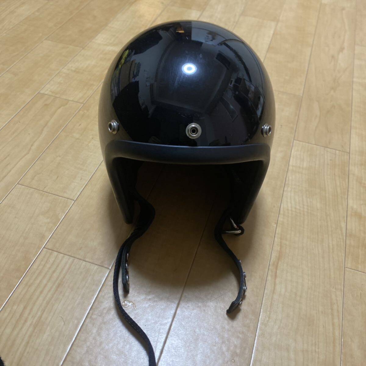  tt&co 500TX ブラック M Lサイズ ジェットヘルメットの画像1