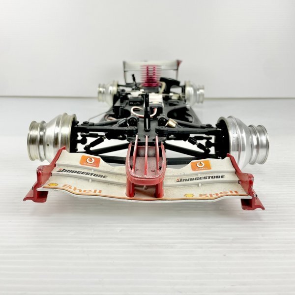 [ present condition goods ] Junk /DeAGOSTINI der Goss tea ni/ weekly Ferrari / 1/8 scale / radio controlled car /F2004/ Kyosho made GX15 engine /EK06C15RC001