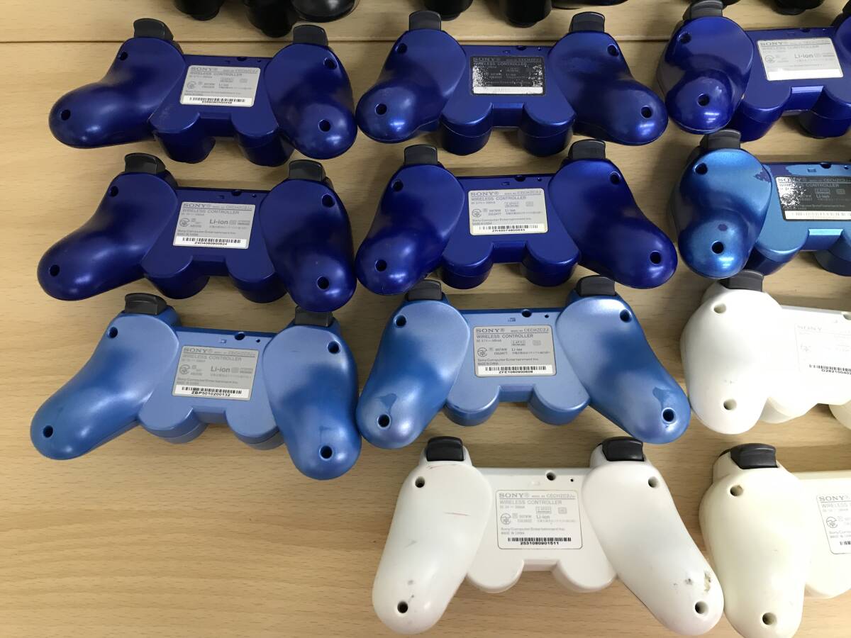 065(24-45) ジャンク ソニー PlayStatuon3 PS3 純正コントローラー DUALSHOCK3 デュアルショック3 SIXAXIS ワイヤレスコントローラー 30個_画像9