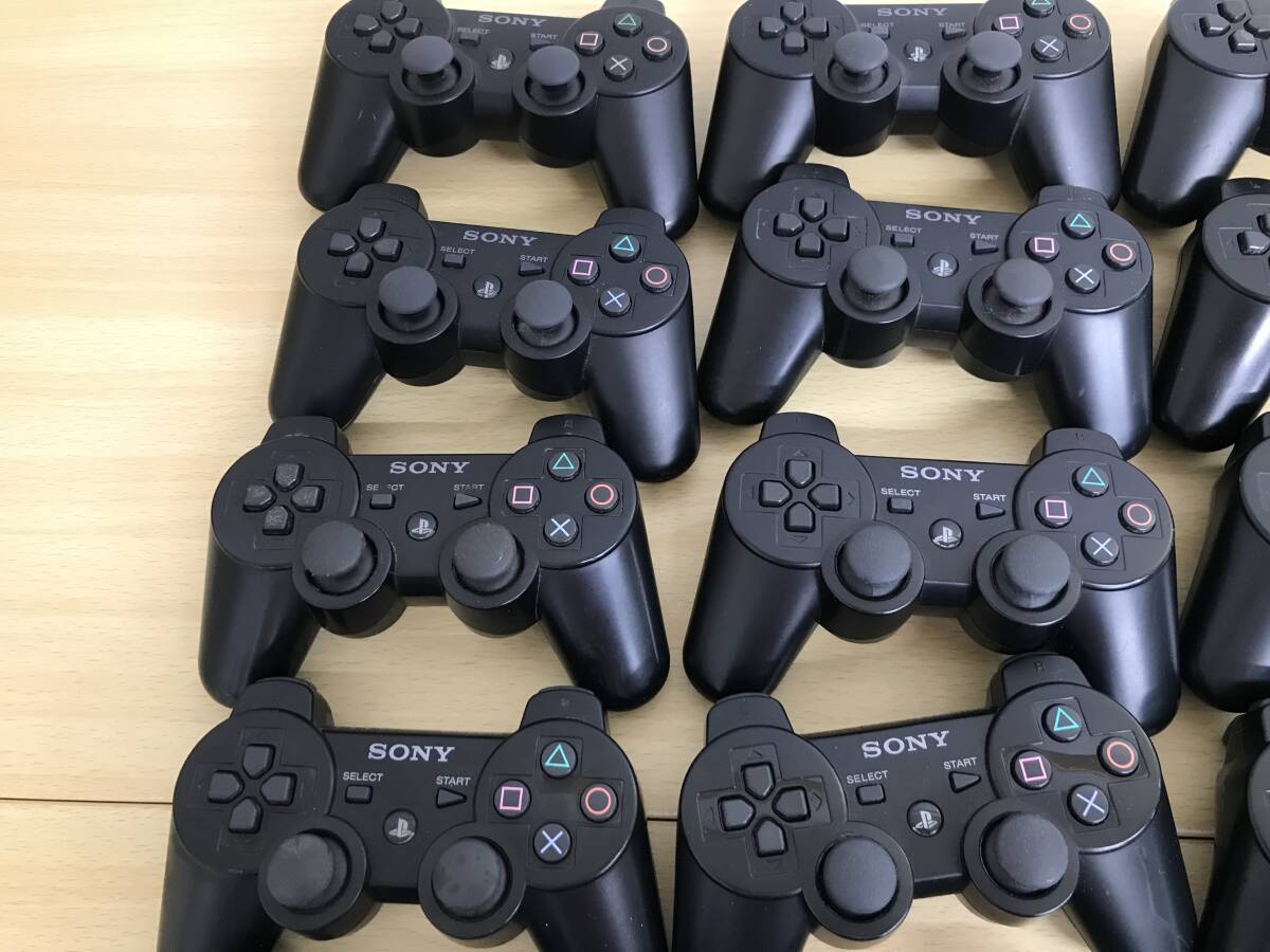 065(24-45) ジャンク ソニー PlayStatuon3 PS3 純正コントローラー DUALSHOCK3 デュアルショック3 SIXAXIS ワイヤレスコントローラー 30個_画像2