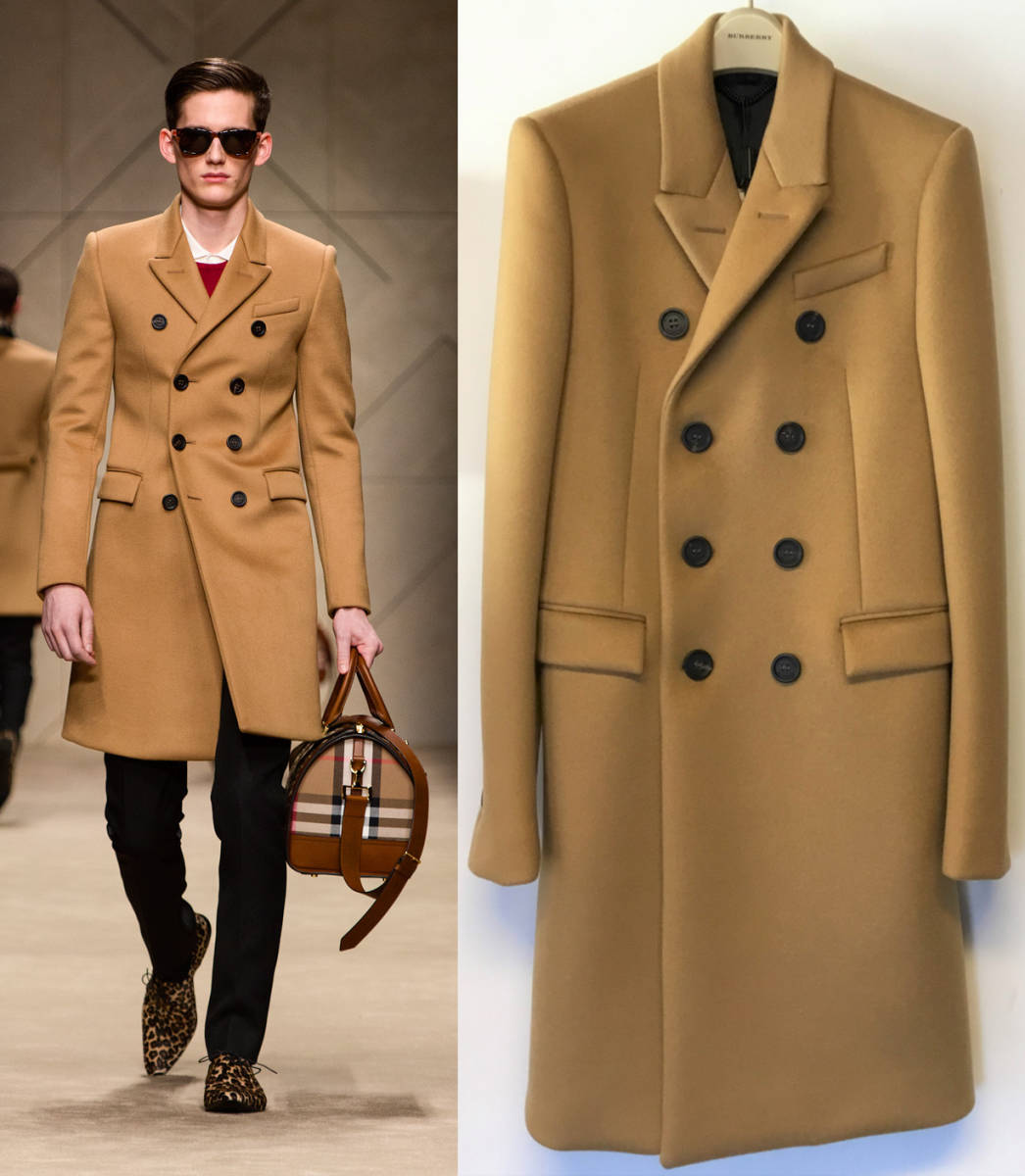 最終値下げ【未使用】2013AW バーバリー プローサム　チェスターコート　44　定価80万　Burberry Prorsum_画像1