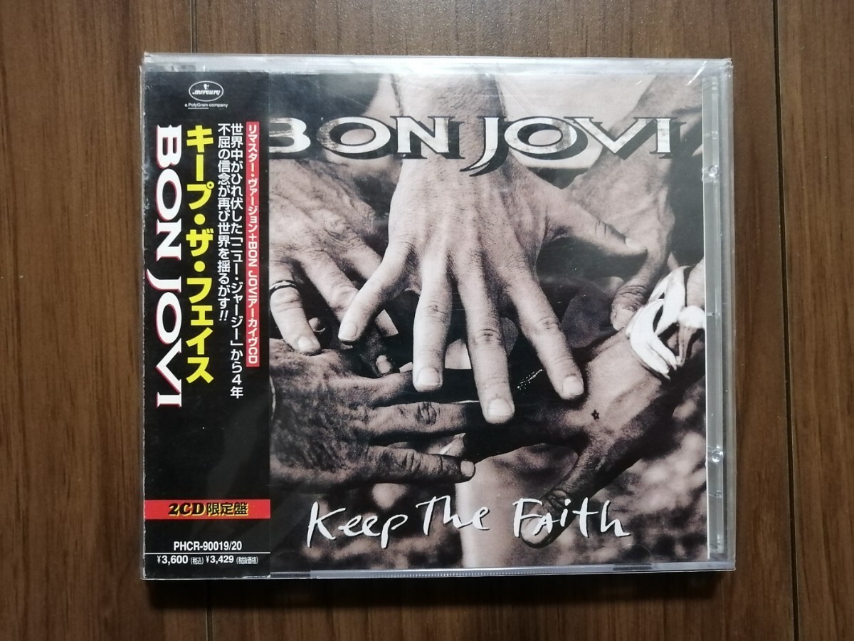 ボン・ジョヴィ BON JOVI / キープ・ザ・フェイス デカ帯_画像1