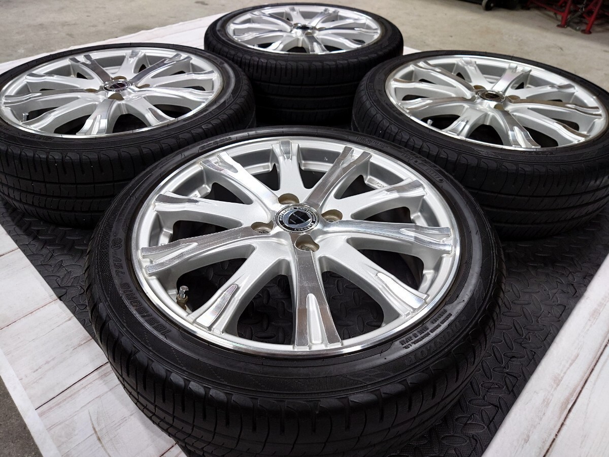 WORK SCHWERT SC4M 16インチ 5.5J +45 4H-100 DUNLOP 165/50R16 ワーク カスタム N-BOX スペーシア ルークス デイズ エブリィ レイズ RAYS_画像10