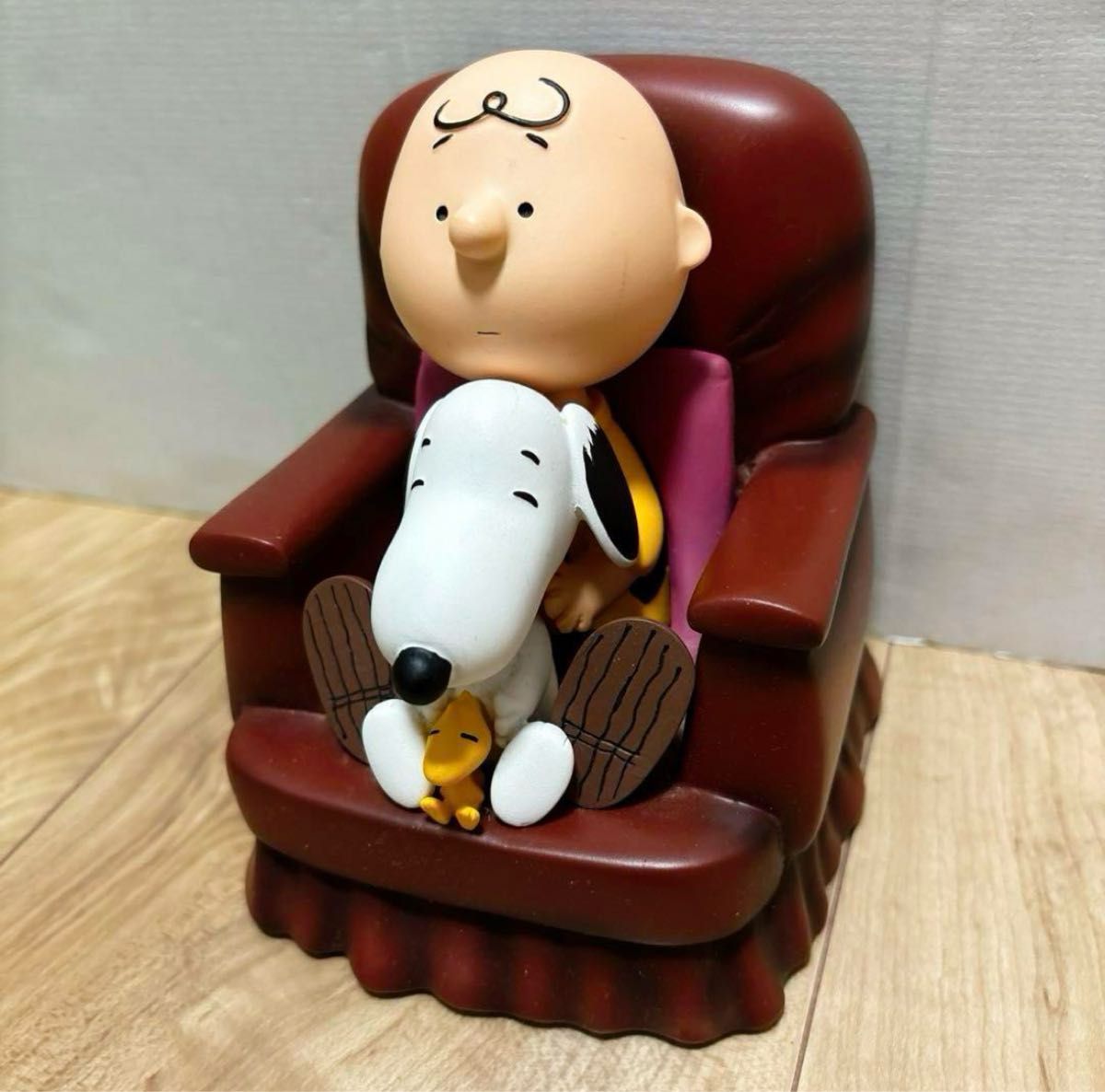 スヌーピー snoopy 陶器 置物 チャーリーブラウン