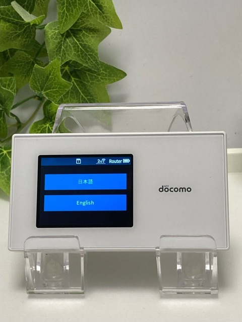 ☆美品☆ N-01H docomo NEC モバイルルータ 本体 電池パック N39 良品 初期化済 【送料無料】クロネコゆうパケット ポスト投函 A5630_画像1