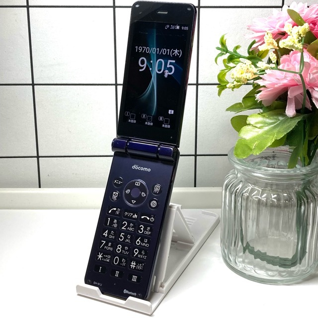 SIM Rocked Aquos Mobile Phone SH-01J Gold ★ One SEG 4G Galaho Mobile Phode A5661