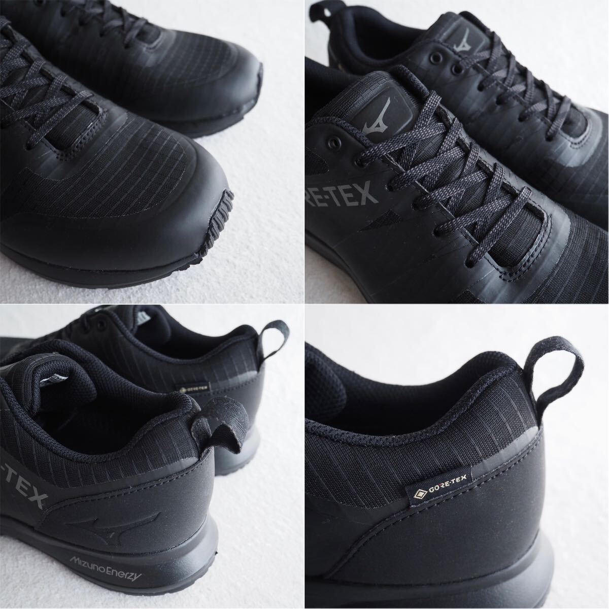 [ new goods ] MIZUNO Mizuno GORE-TEX Gore-Tex waterproof light weight ME-05 GTX walking shoes walking sneakers black black 24cm