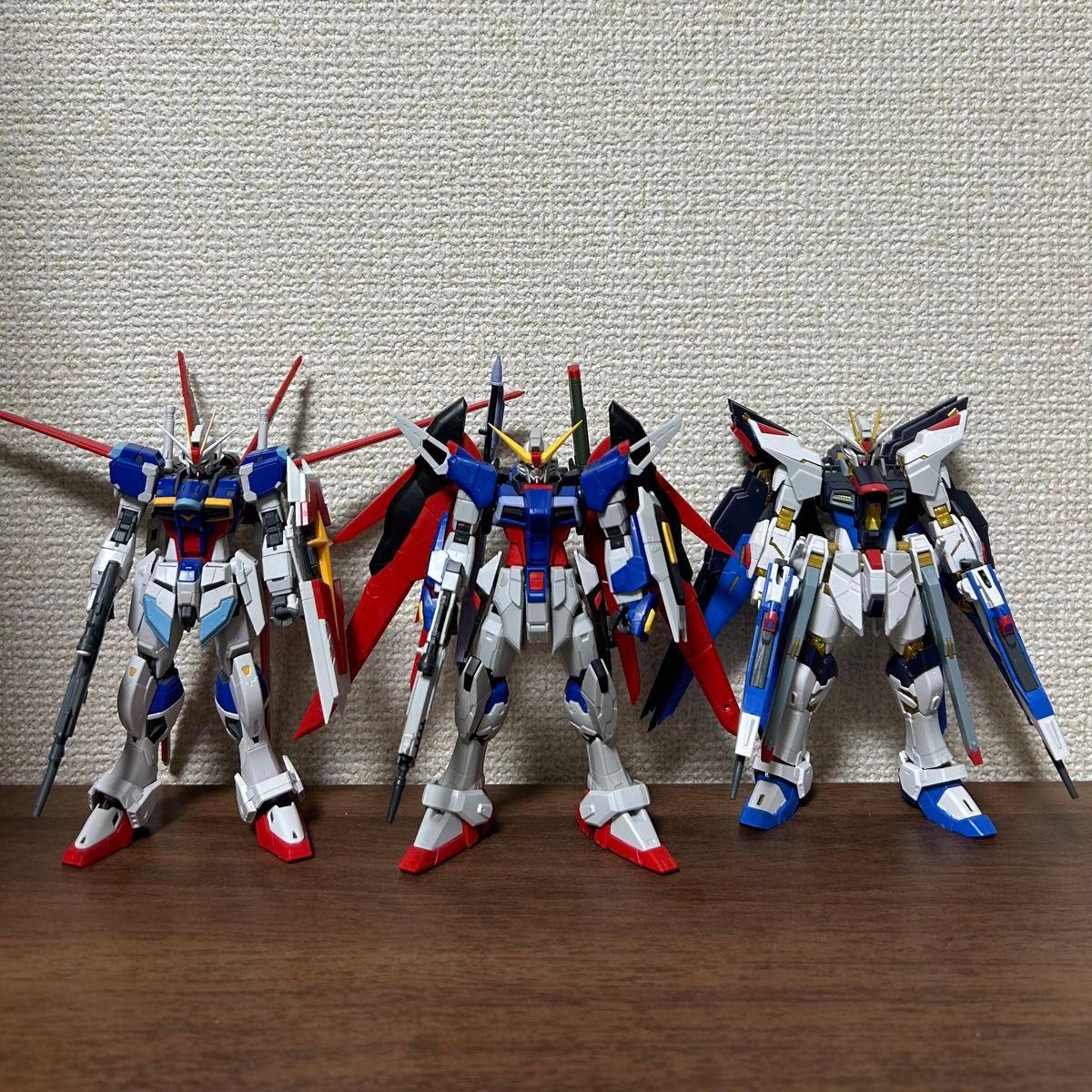 組立済み】RG デスティニーガンダム ストライクフリーダム 組立済み】RG デスティニーガンダム ストライクフリーダム