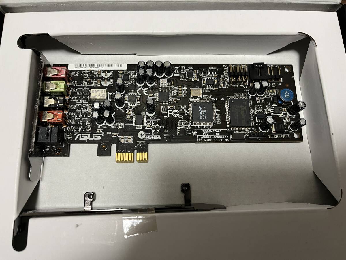 ASUS XONAR DGX PCI-e 5.1ch サラウンドサウンドカード ジャンク扱いの画像2
