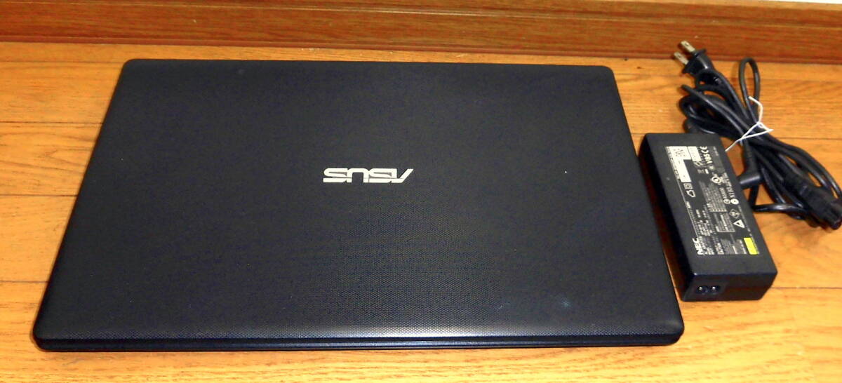 ＜動作品＞ASUS X551C Celeron1007U/RAM4GB/64ビット/無線ラン/DVD RW/Windows8 初期化済/動作品_画像2