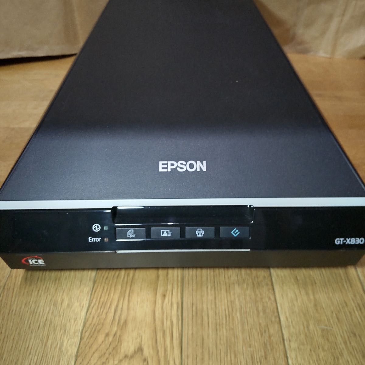 EPSON GT-X830 ネガフィルムスキャン フィルムホルダー付属 動作快調 エプソン フラットヘッドスキャナー