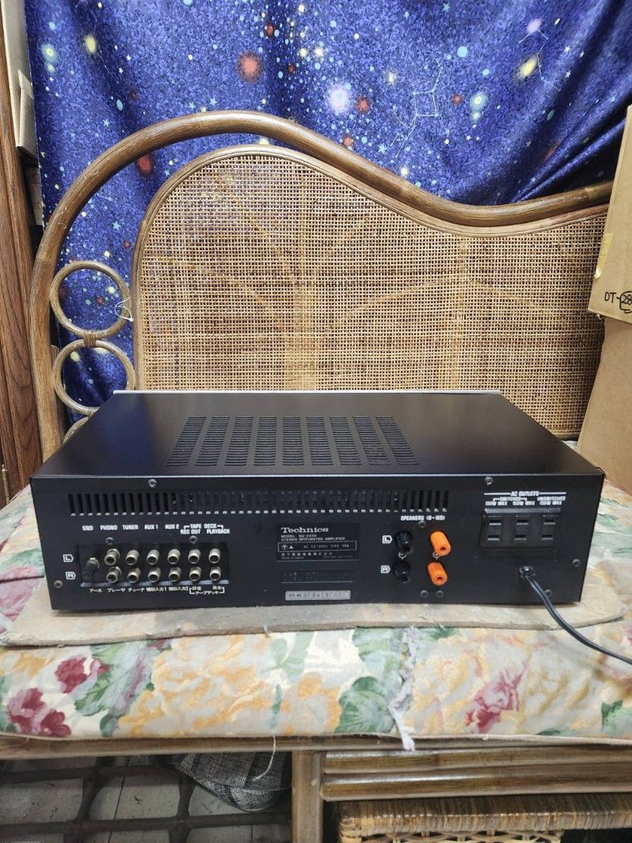 フルレストア超美品 VU計付テクニクスプリメインアンプSU-2450 フルレストア超美品 VU計付テクニクスプリメインアンプSU-2450
