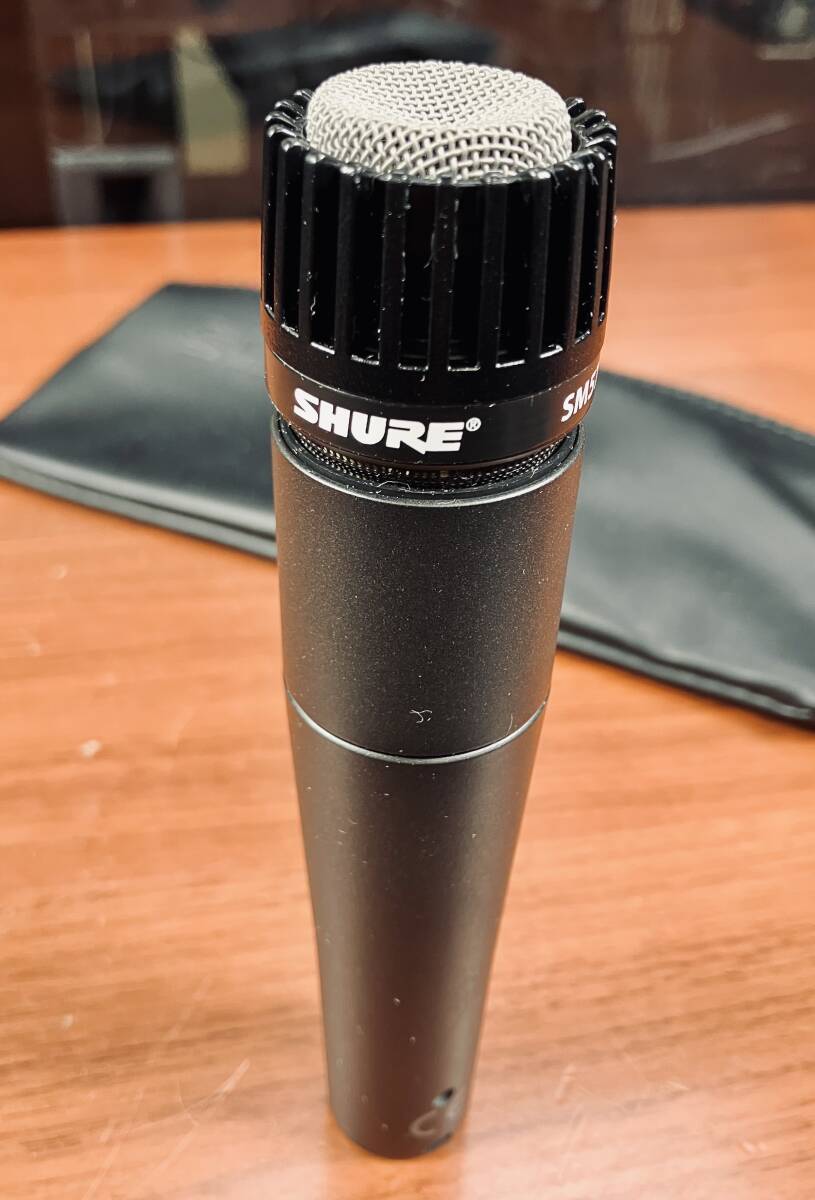 R7710A 【USED】 美品　シェアー SHURE SM57 ダイナミックマイク　楽器用マイクロホン　ソロ　プロ_画像5