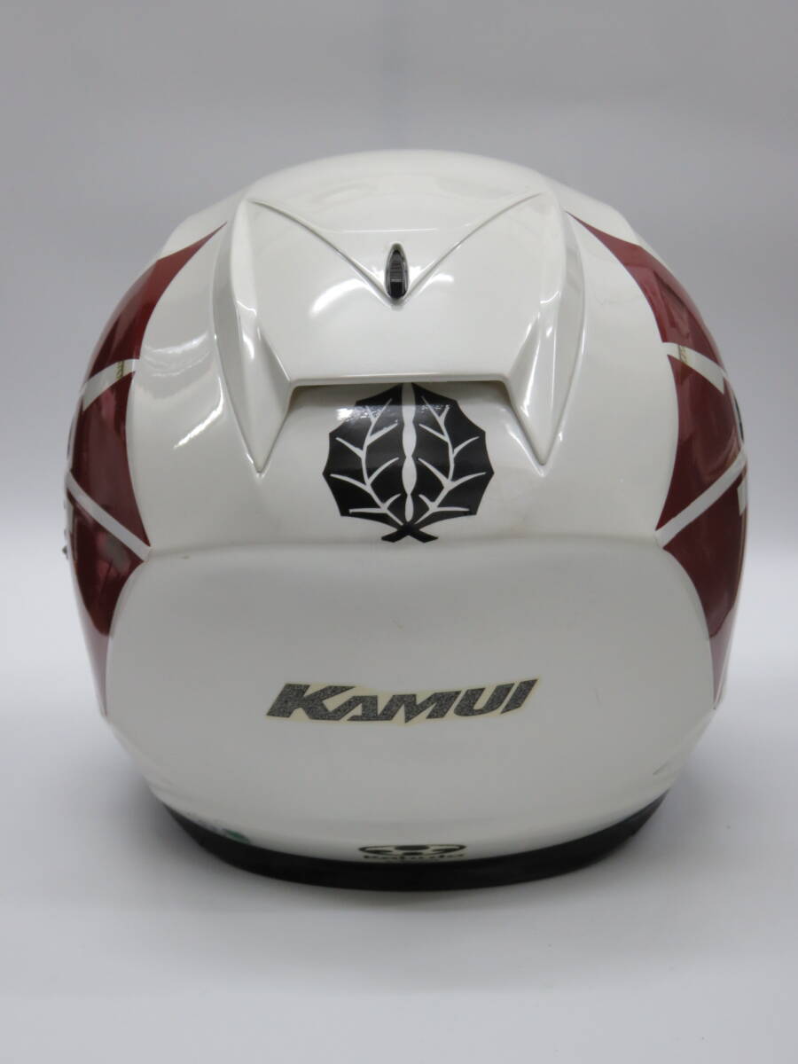 kabuto カブトフルフェイス ヘルメット KAMUI Mサイズ 57-58cm バイク用品の画像4