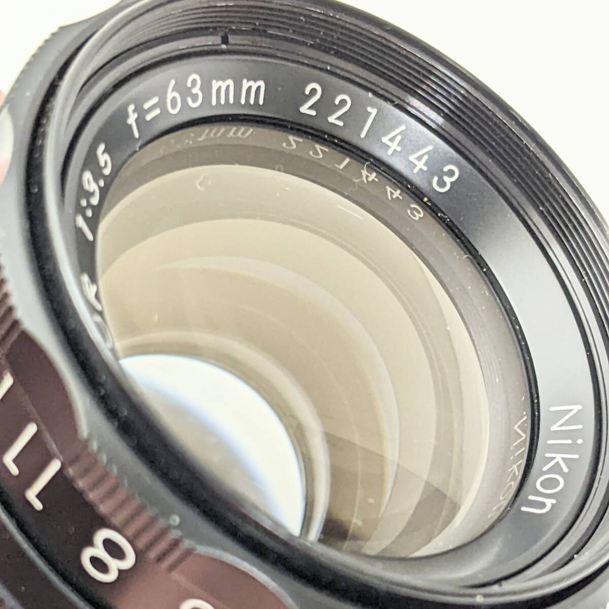 【1847】 NIKON ニコン EL-NIKKOR ｆ=63mm 1：3.5 レンズ カメラパーツ レア CP-2 ケース付き アタッチメント 日本 LENS MADE IN JAPAN_画像7