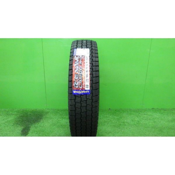 ☆::新品/未使用/送料無料::☆グッドイヤー ICE NAVI CARGO 165/80R14 91/90N LT(165RR14) 日本製 1本／2018年製スタッドレスタイヤ_画像1